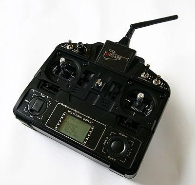 2.4Ghz 8-Channel LCD Transmitter and Receiver Set N-8C