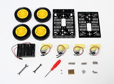 DG012-ATV 4WD (ATV) Multi Chassis Kit with Four Rubber Tyres