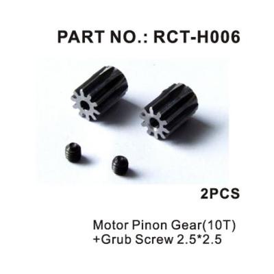 Redcat Racing Motor Pinion Gear 10T REDRCT-H006