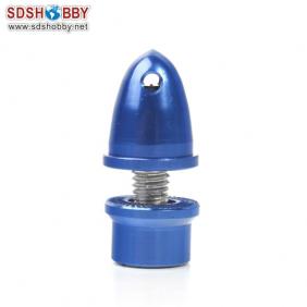 Aluminum Bullet Propeller Adaptor 3.17mm Blue Color