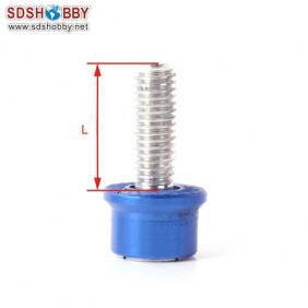 Aluminum Bullet Propeller Adaptor 3.17mm Blue Color