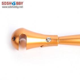 CNC Aluminum Radio Holder Golden Color