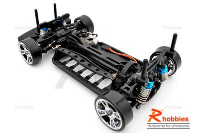 1/16 Scale EP RC Shaft-Drive Drift Car Chassis Assembled Kit