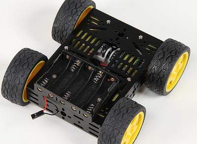 DG012-BV (Basic Version) 4WD Multi Chassis Kit With Four Rubber Wheels