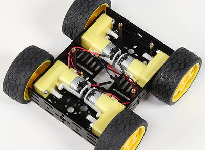 DG012-BV (Basic Version) 4WD Multi Chassis Kit With Four Rubber Wheels