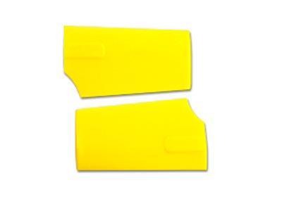 KBDD HP 90 Paddles - Neon Yellow 4mm