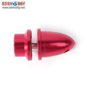 Aluminum Bullet Propeller Adaptor 4.0mm Red Color