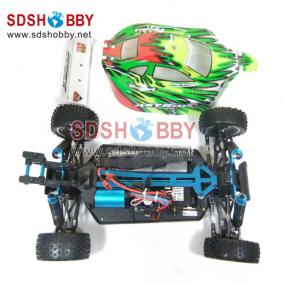 HSP 1/10 Brushless RC Electric Off-Road Buggy RTR (Model No.: 94107pro) with 2.4G Radio, 7.2V 3000mAh Battery, All Bearings