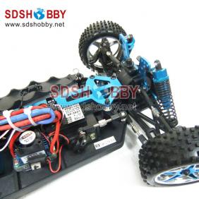 HSP 1/10 Brushless RC Electric Off-Road Buggy RTR (Model No.: 94107pro) with 2.4G Radio, 7.2V 3000mAh Battery, All Bearings