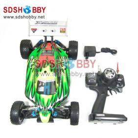 HSP 1/10 Brushless RC Electric Off-Road Buggy RTR (Model No.: 94107pro) with 2.4G Radio, 7.2V 3000mAh Battery, All Bearings