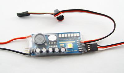 5A UBEC/ Capacity display/ Low-voltage Alarm 3-in-1 Heli Version