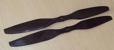 15x5.5 Carbon Fiber  Propeller Set CW/CCW