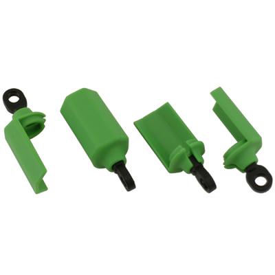 RPM Shock Shaft Guard TRA 1/10 Green RPM80404