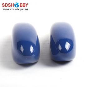 Wheel Pants for Slick 540 30-35cc RC Gasoline Airplane (with winglets) Blue/ White Color (for AG342-B)