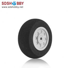 RC Airplane Sponge Wheel D30 x H11 x Φ2 mm