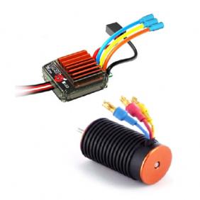 Toro Sensorless Brushless Combo for 1/18 Car (25A+KV6100)