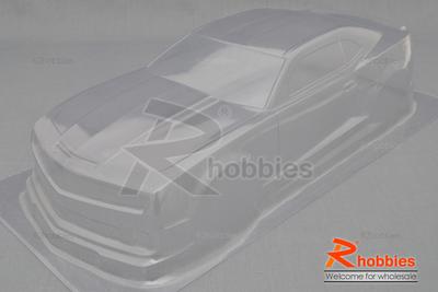 1/10 CHEVROLET Camaro Transformer Bumble Bee PVC Transparent 180mm RC Car Body