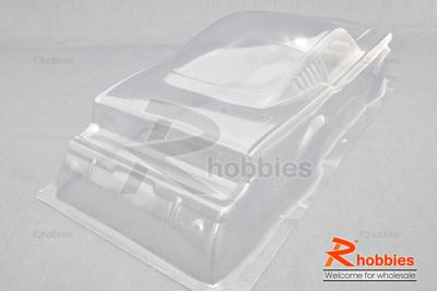 1/10 RC On-Road Car 1965 Ford Shelby GT-350 PVC Transparent 200mm Body with Masking Tape