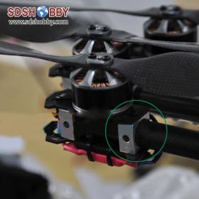 DIY 16mm Thick Type Ultra-lightweight Pipe Base/ Carbon Pipe Clip for Quadcopter/ Hexrcopter/ Octocopter