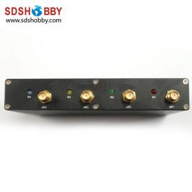 5.8G 8 Channels Receiver for FPV Aerial Photography and Image Transmission/ 4 Routes Diversity Receiver D58-4