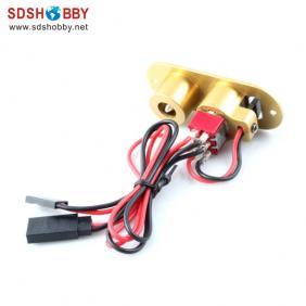 Single Power Switch with Fuel Dot Yellow Color