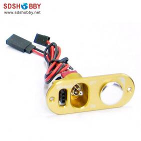 Single Power Switch with Fuel Dot Yellow Color