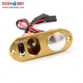 Single Power Switch with Fuel Dot Yellow Color