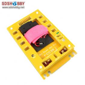 Mini Servo Sectionboard Power Box for gas plane with 20A UBEC