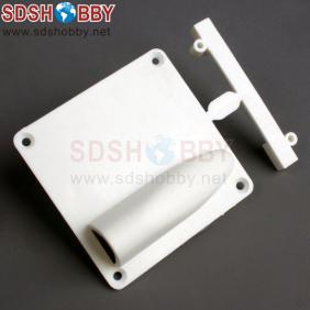 Servo Protector /Servo Mount for 17g Servos White (one pair)