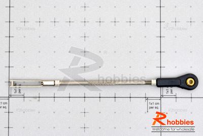 Titanium Adjustable Metal Servo Push Rod (Î¦3X80mm)