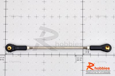 Titanium Adjustable Metal Servo Push Rod (Î¦3X90mm)