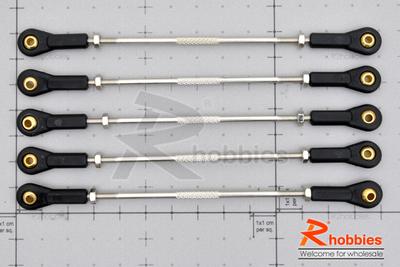 Adjustable Metal Servo Push Rod (Î¦3X90mm) (5pcs)