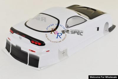 1/10 Mazda Analog Painted RC Car Body With Rear Spoiler