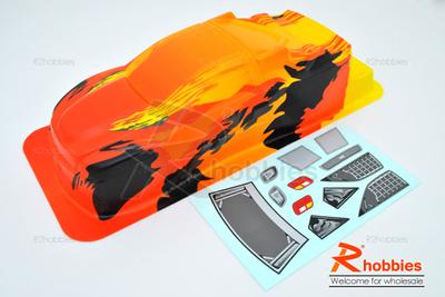 1/10 RC Off-Road Buggy B-MAX4 PC Painted 160mm Body with Decal