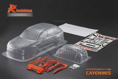 1/10 PORSCHE Cayennes PC Transparent 190mm RC Car Body