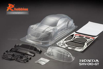 1/10 HONDA SHV-010-GT PC Transparent 190mm RC Car Body