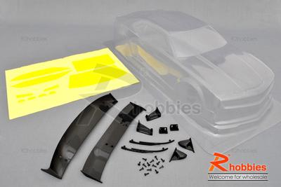 1/10 CHEVROLET Camaro Transformer Bumble Bee PVC Transparent 180mm RC Car Body