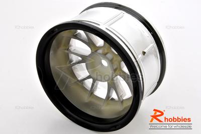 1/10 RC Car LP29 LM-R WHEEL CHROME (4pcs)