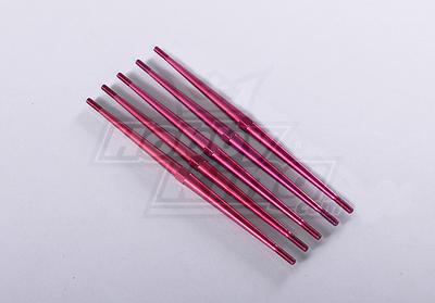 Aluminum Anodised Turnbuckle Push Rods (5pcs/bag)