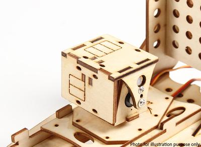 Pan And Tilt Cockpit with 360deg Moving Base For Camouflage PC FPV Plane W/O Servos