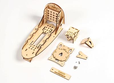 Pan And Tilt Cockpit with 360deg Moving Base For Camouflage PC FPV Plane W/O Servos