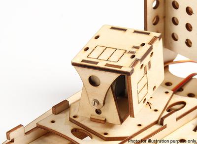 Pan And Tilt Cockpit with 360deg Moving Base For Camouflage PC FPV Plane W/O Servos