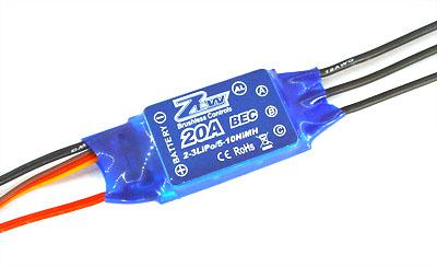 ZTW AL Series 2-3S 20A Electric Speed Controller AL-ZTW20A