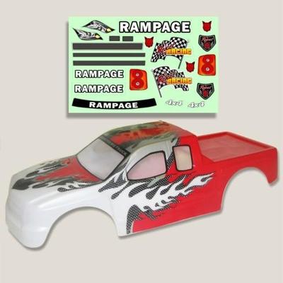 Redcat Racing 1/5 Truck Body Red and White RED50902