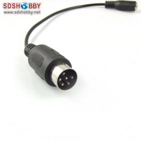 Big Round Simulator Cable with Futaba Plug