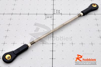 Titanium Adjustable Metal Servo Push Rod (Î¦3X90mm)