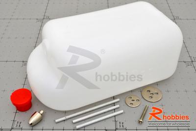 RC GP Plane 750cc Plastic Oil Fuel Tank