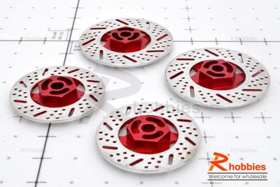 1/10 RC On-road Car Aluminium Brake Disc (4pcs)