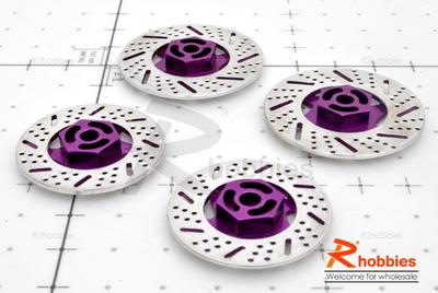 1/10 RC On-road Car Aluminium Brake Disc (4pcs)