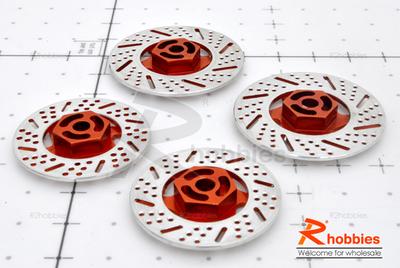 1/10 RC On-road Car Aluminium Brake Disc (4pcs)